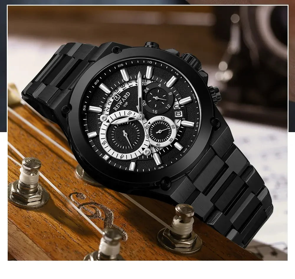 REWARD Watch Men New Arrival High Quality Stainless Steel Luxury Men's Watch