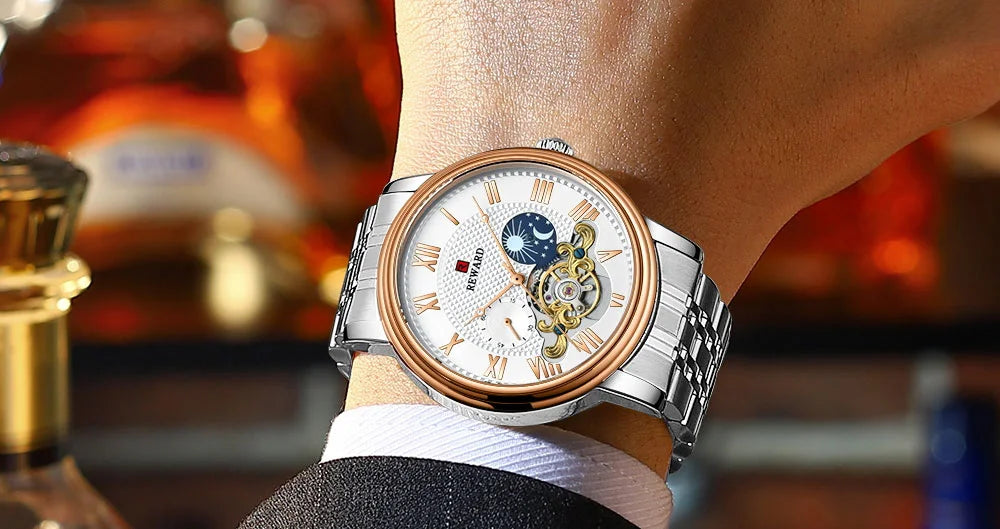 Reward factory watch man luxury automatic 3atm water resistant quartz watches for men 2022 relojes para hombres RD31009M