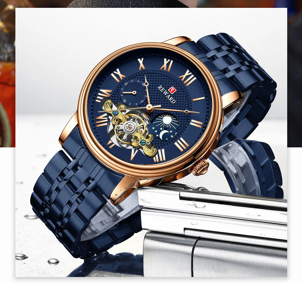Reward factory watch man luxury automatic 3atm water resistant quartz watches for men 2022 relojes para hombres RD31009M