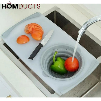 2-in-1 Over-the-Sink Cutting Board