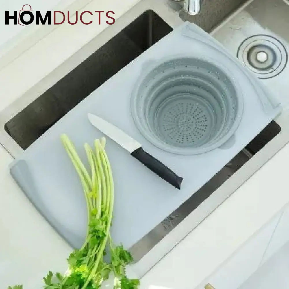 2-in-1 Over-the-Sink Cutting Board