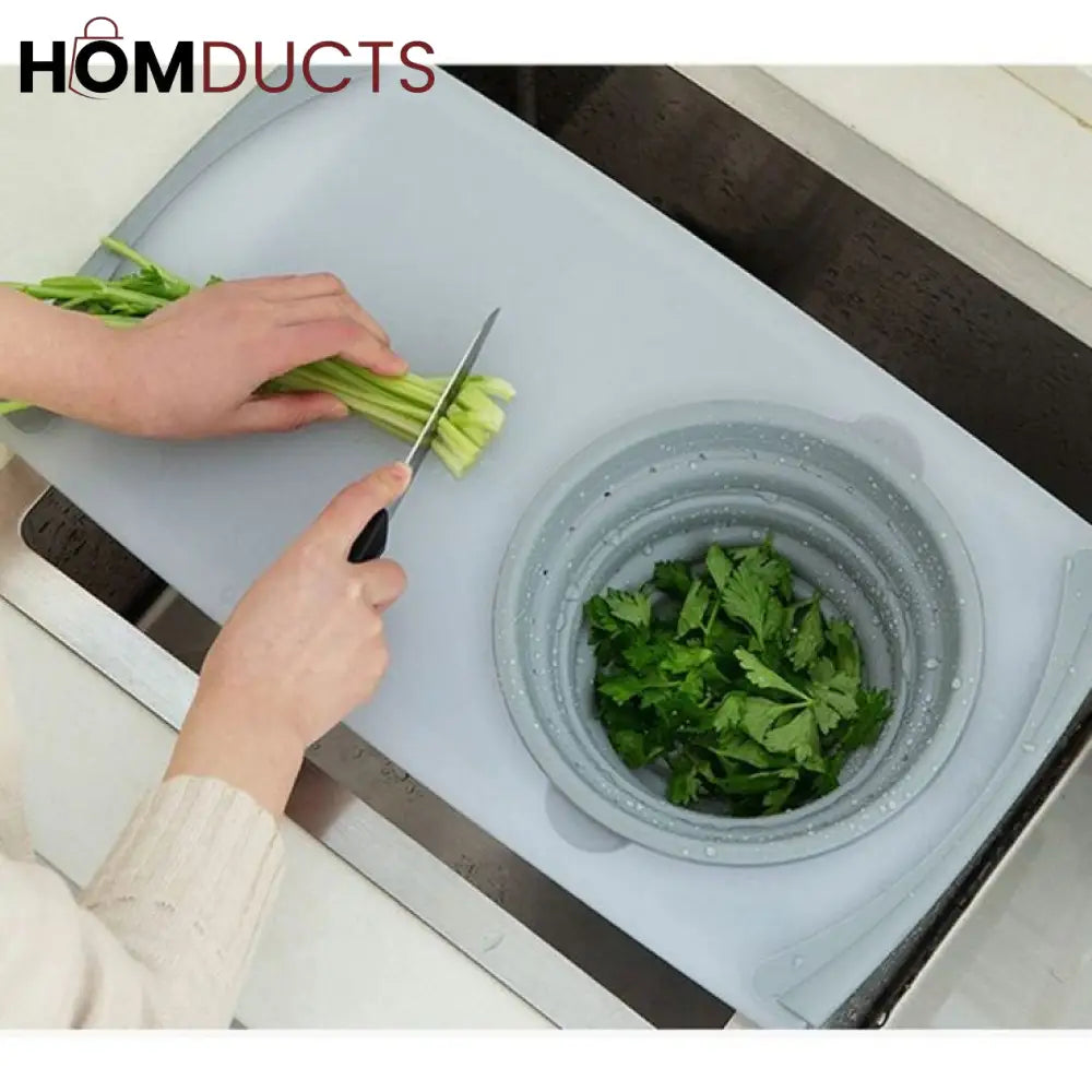 2-in-1 Over-the-Sink Cutting Board