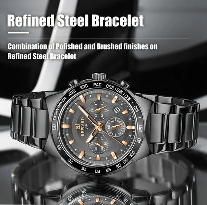 Reward New Design waterproof Casual luxury watch men In Stock fashion mens steel watch wrist chronograph watch RD81967M