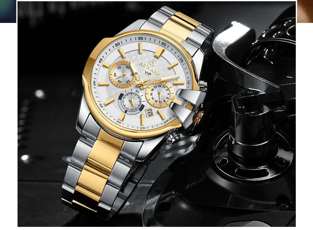 The Reward VIP Watch RD81110M is a Luxury Men Watch.high-end timepiece designed for those who demand the best. Crafted from premium materials and featuring exquisite detailing