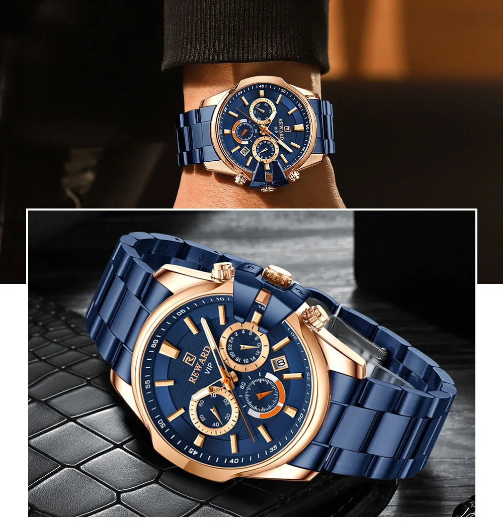 The Reward VIP Watch RD81110M is a Luxury Men Watch.high-end timepiece designed for those who demand the best. Crafted from premium materials and featuring exquisite detailing