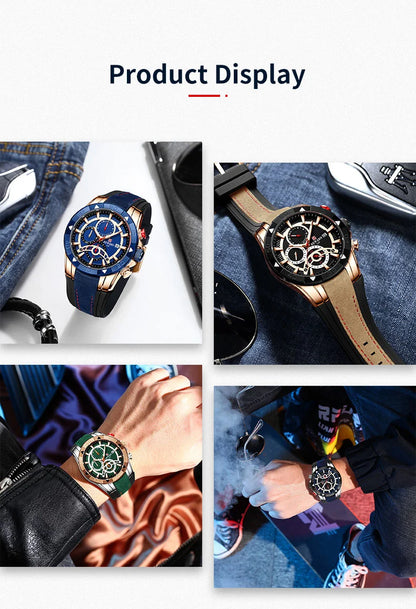 Looking for a stylish and functional watch that can keep up with your active lifestyle? Look no further than our Reward Vip watch RD83013M Sport quartz watch!