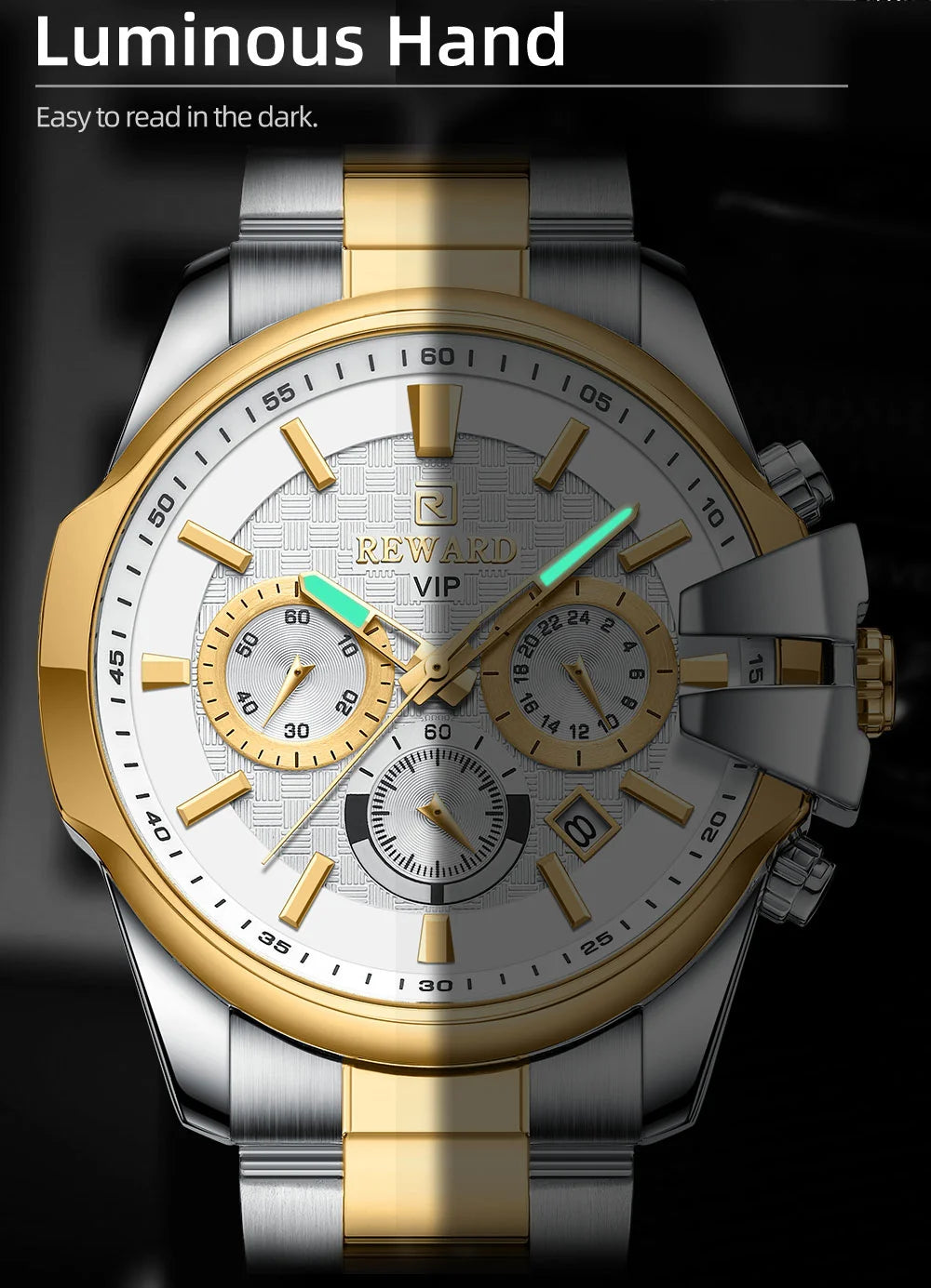 The Reward VIP Watch RD81110M is a Luxury Men Watch.high-end timepiece designed for those who demand the best. Crafted from premium materials and featuring exquisite detailing