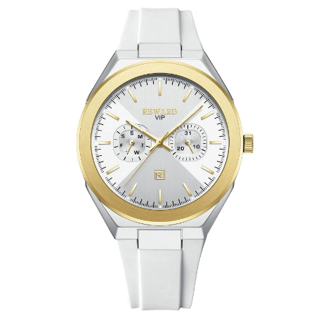 New Model REWARD Men's Watch Luxury Chronograph Business Wristwatch Solid Stainless Steel Band High Quality Watch