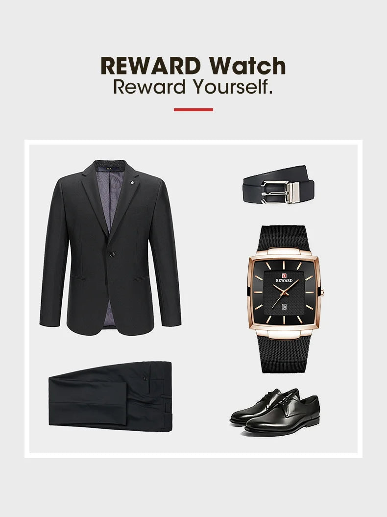 This watch model, RD62009M, is a masterpiece of minimalist design and modern functionality. The striking color combination of black and silver creates a timeless and sophisticated look that can easily match any outfit.