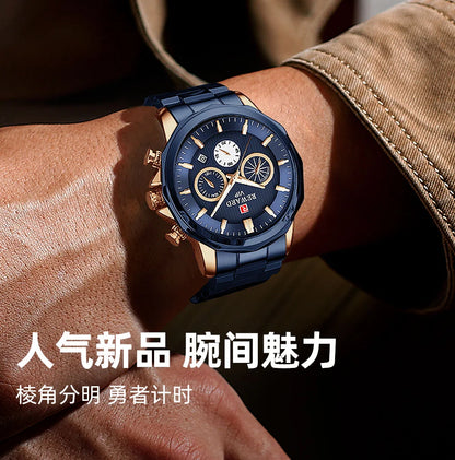 Reward New Arrivals luxury golden men Original Watches China manufacturer casual fashion stainless steel quartz watches montres RD81063M