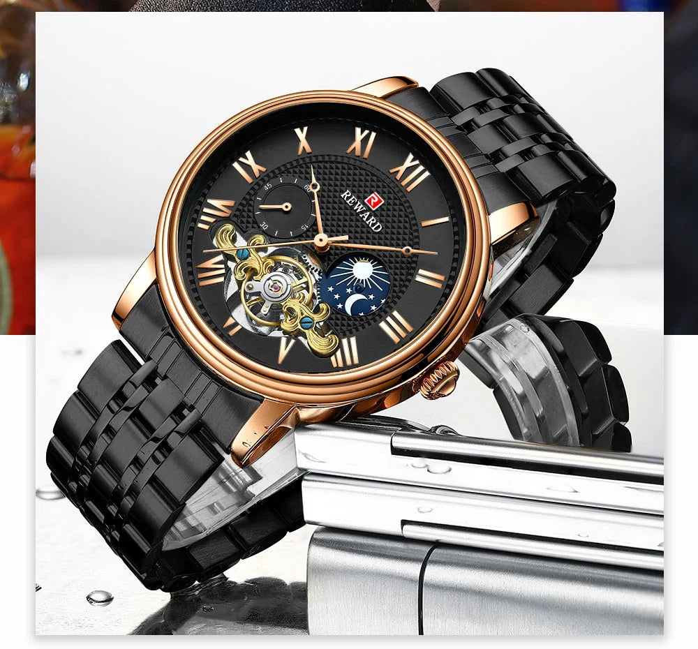 Reward factory watch man luxury automatic 3atm water resistant quartz watches for men 2022 relojes para hombres RD31009M