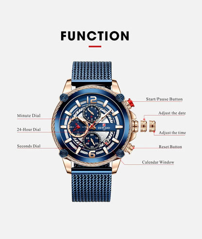 Consider dropshipping luxury watches with Reward Watches RD82022M! Our selection of high-quality timepieces includes top brands and styles, making it easy to find the perfect watch for any customer