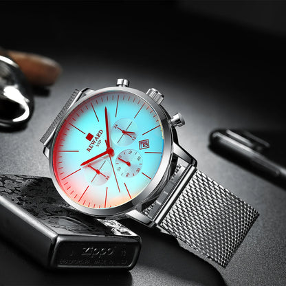 Reward New Arrival stainless steel waterproof luxury blue boys quartz watch Custom logo oem kids hand wristwatch hombre relojes RD82004M