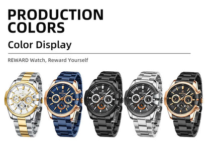 The Reward VIP Watch RD81110M is a Luxury Men Watch.high-end timepiece designed for those who demand the best. Crafted from premium materials and featuring exquisite detailing