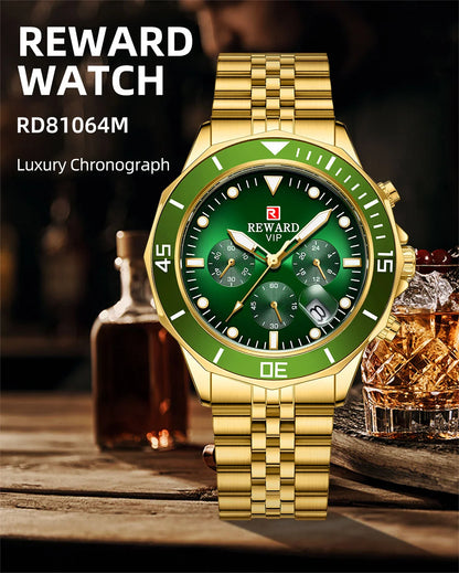 Reward Stainless Steel Watch Relogio Masculino High Quality Fashion Luxury Men Watches Wrist Business Sport Wristwatch