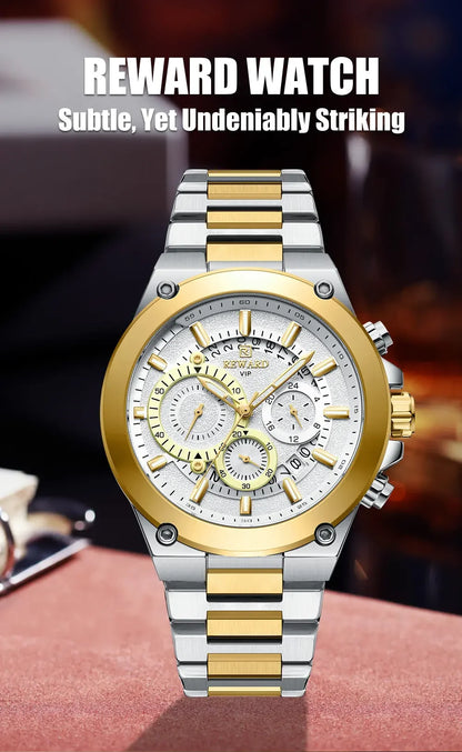 REWARD Watch Men New Arrival High Quality Stainless Steel Luxury Men's Watch