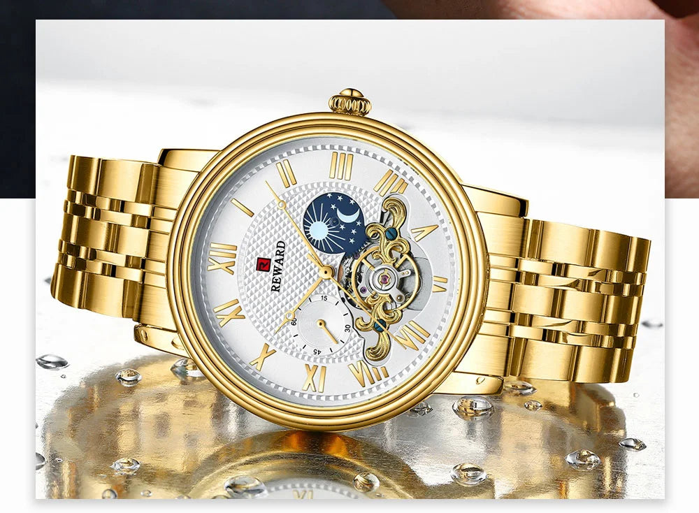 Reward factory watch man luxury automatic 3atm water resistant quartz watches for men 2022 relojes para hombres RD31009M